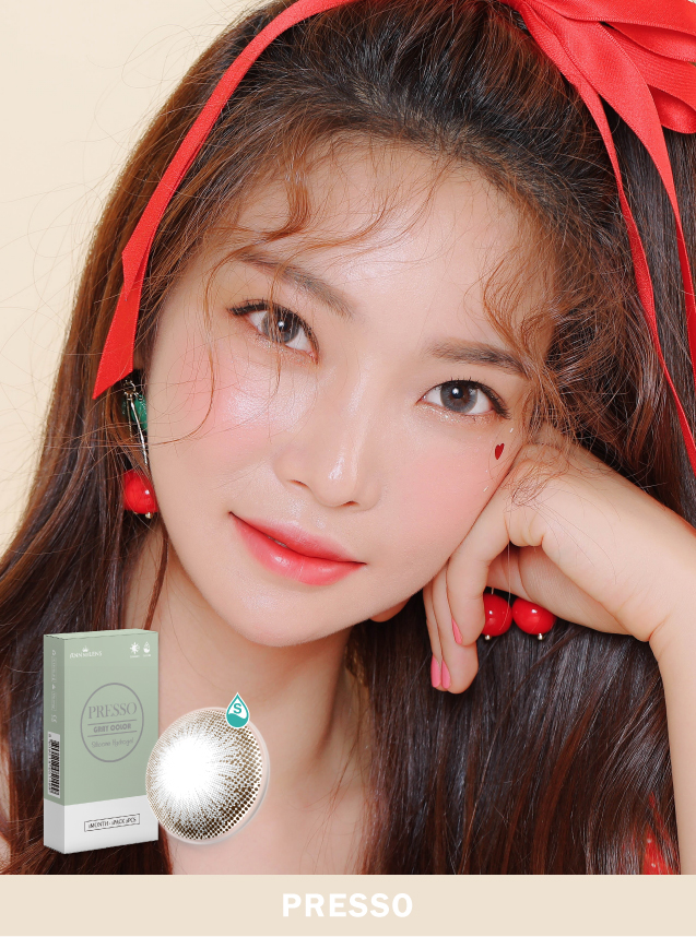 2컬러 프레소(그레이) 한달용 2P
